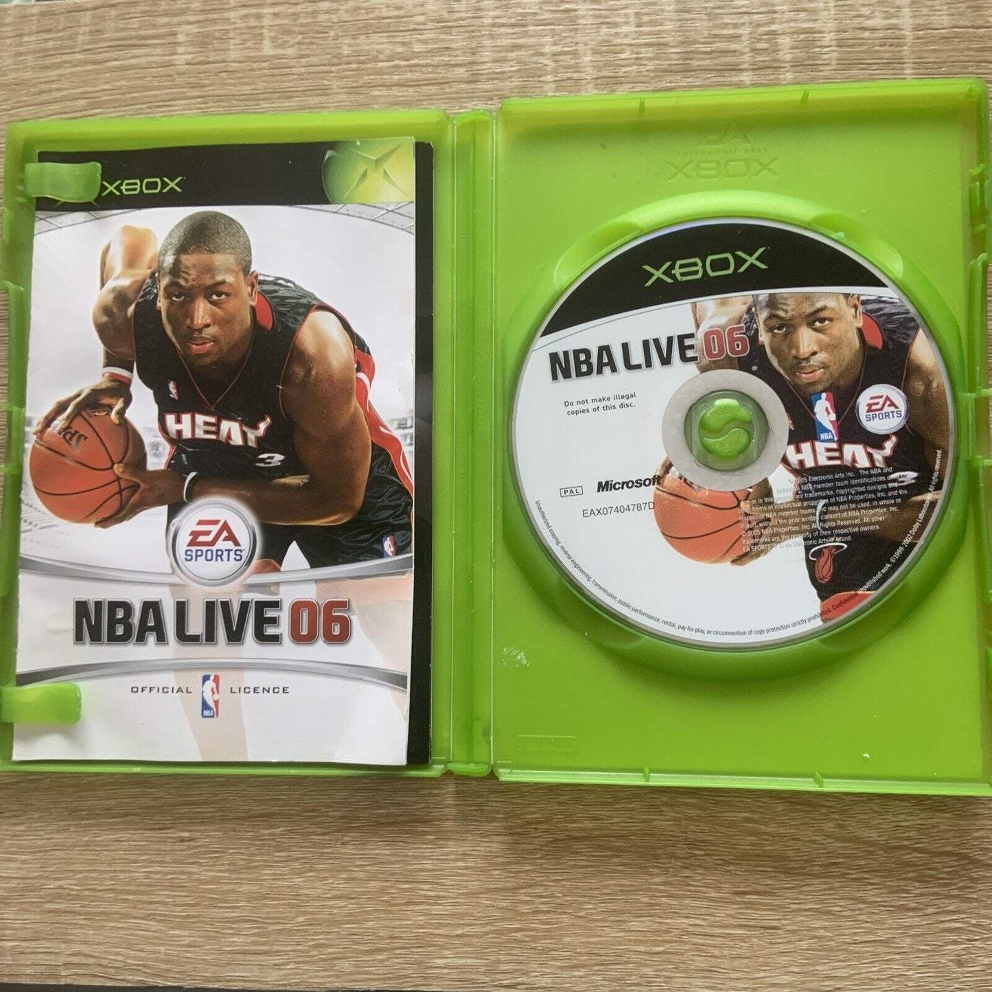XBOX NBA Live 06 Original Game +Manual Basketball EA SPORTS Freestyle SuperStars