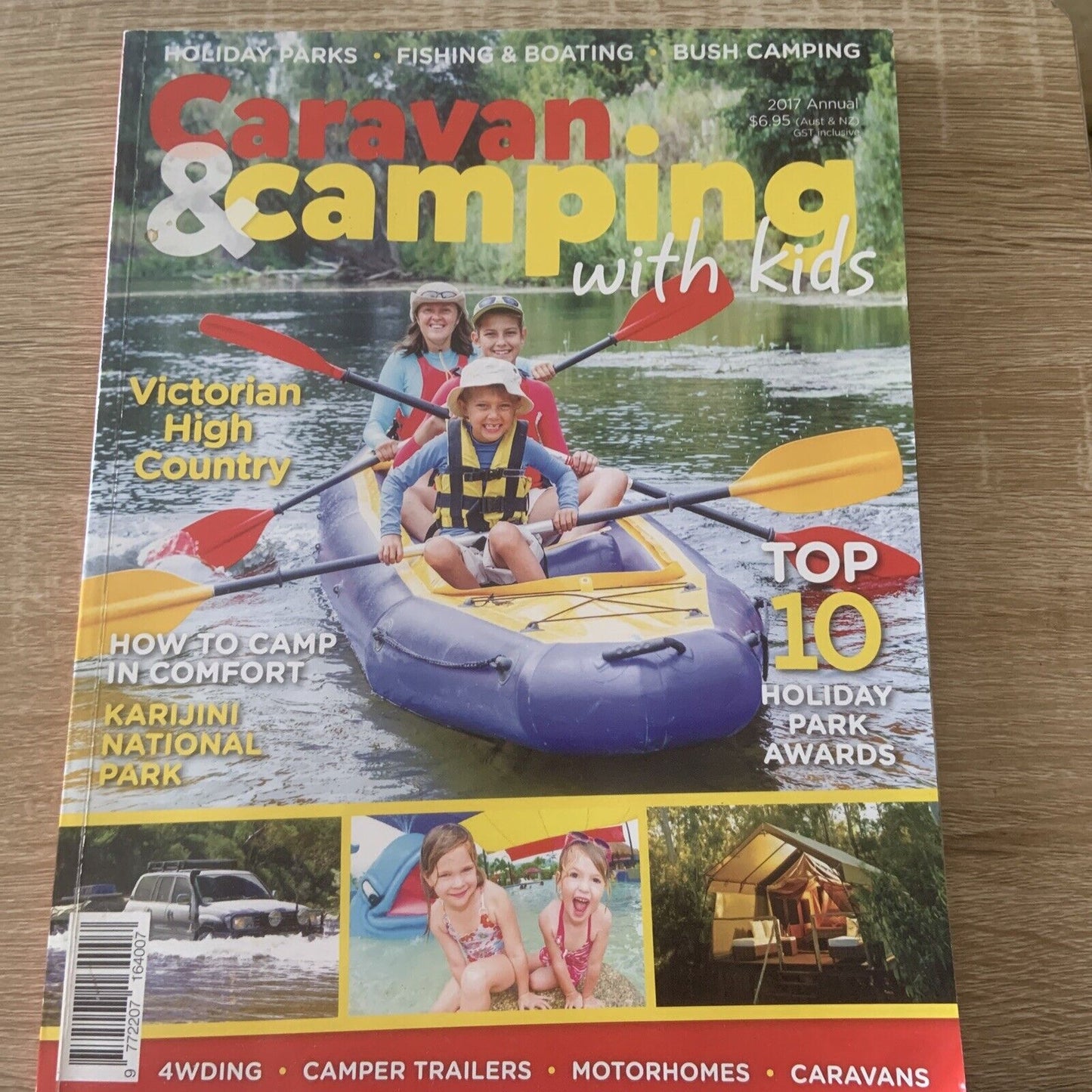 Magazine CARAVAN & CAMPING WITH KIDS Australia Tourist Sights Activities 2017