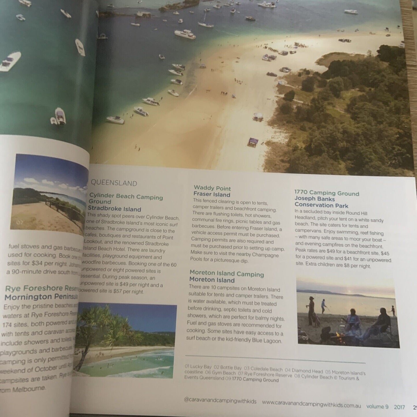 Magazine CARAVAN & CAMPING WITH KIDS Australia Tourist Sights Activities 2017