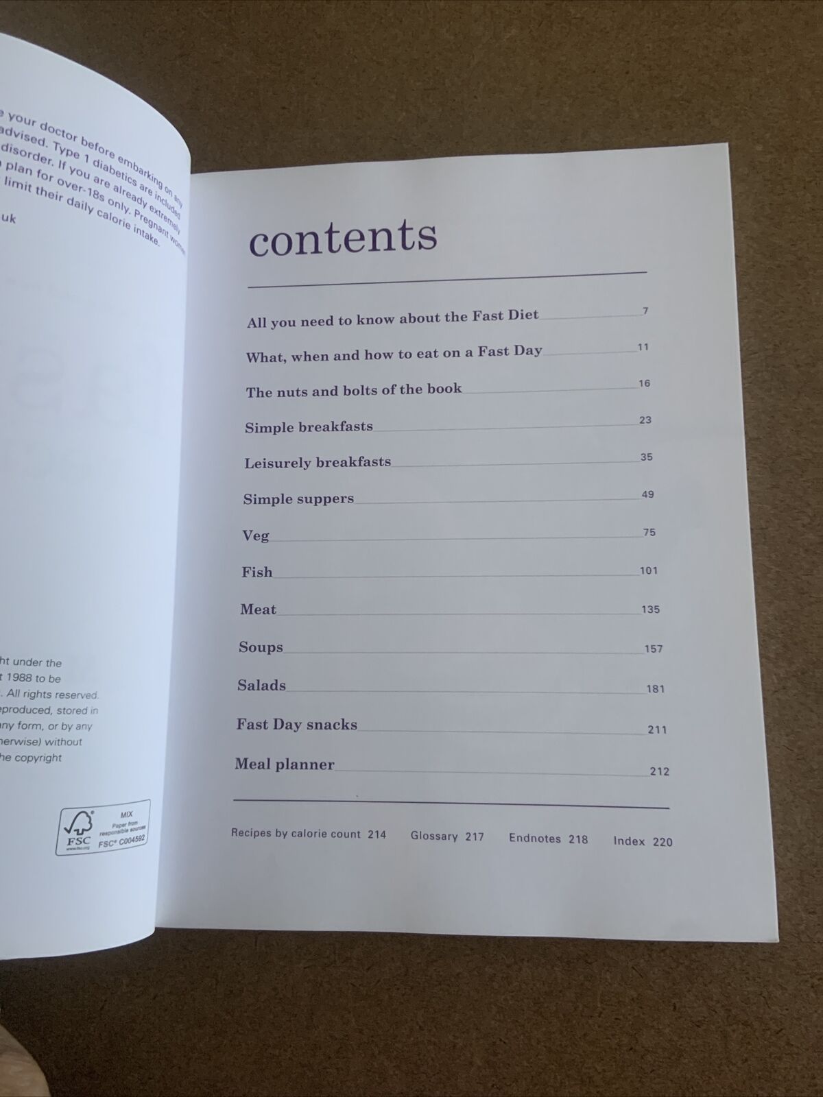 PB THE FAST DIET RECIPE BOOK 150 Delicious Calorie Controlled Meals Mimi Spencer