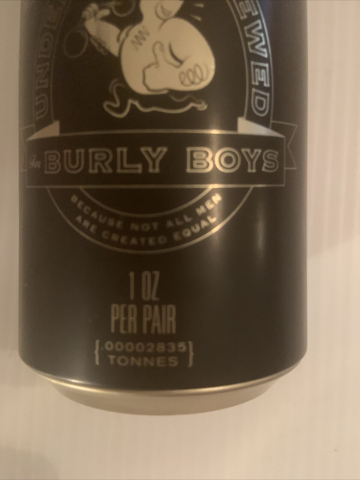 Money Box Beer Can BUTCH UNDERWEAR BREWED FOR BURLY BOYS Storage Mens Hide $ Key