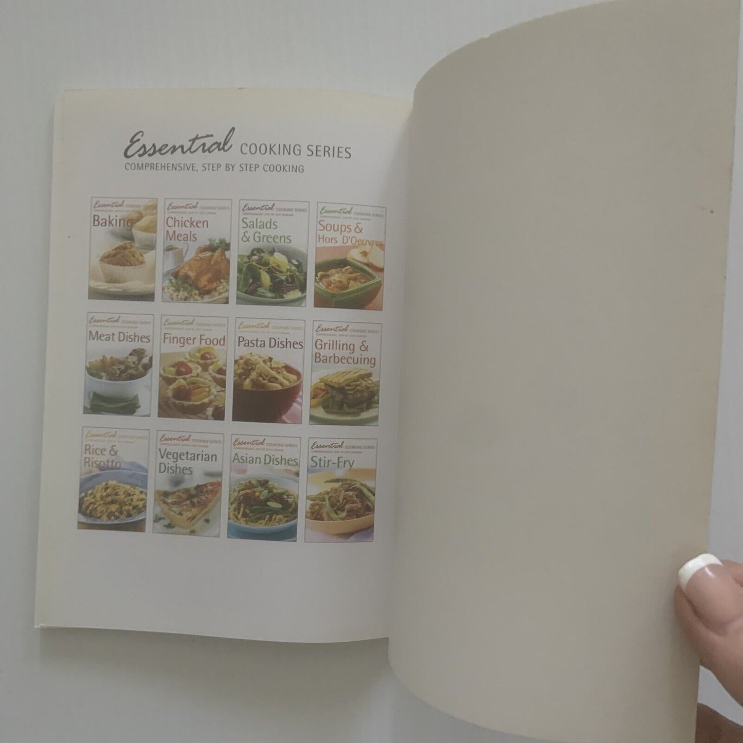 Jody Vassalo BAKING Essential Cooking Series Comprehensive Step Small PB