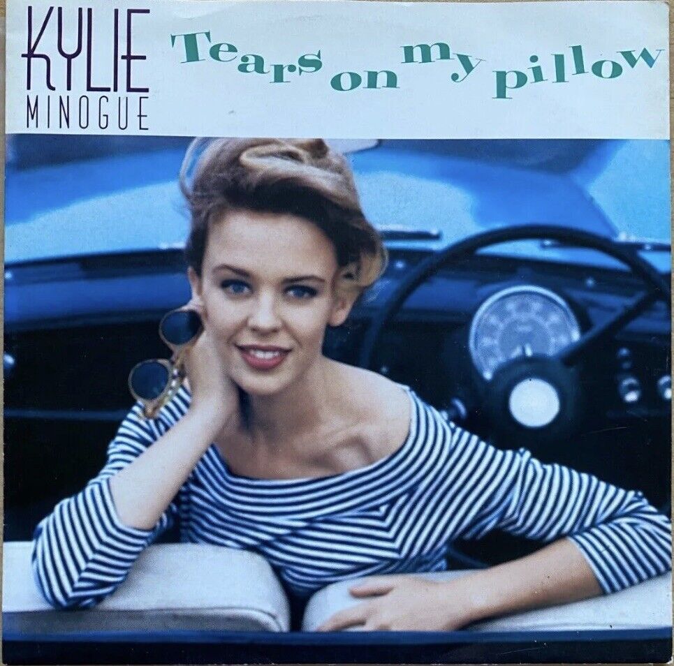 7" Vinyl Single KYLIE MINOGUE Tears On My Pillow Record Australia 1989 Ltd Edit