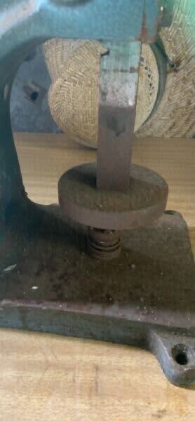 LEVER PRESS A Ornstin Ltd NO2 Vintage Cast Iron Rustic blue steel Heavy