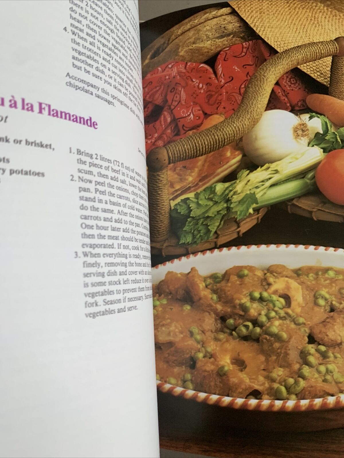 Cookbook CLASSIC FRENCH KITCHEN 3 100 Ways With Beef PB 1981 Recipes