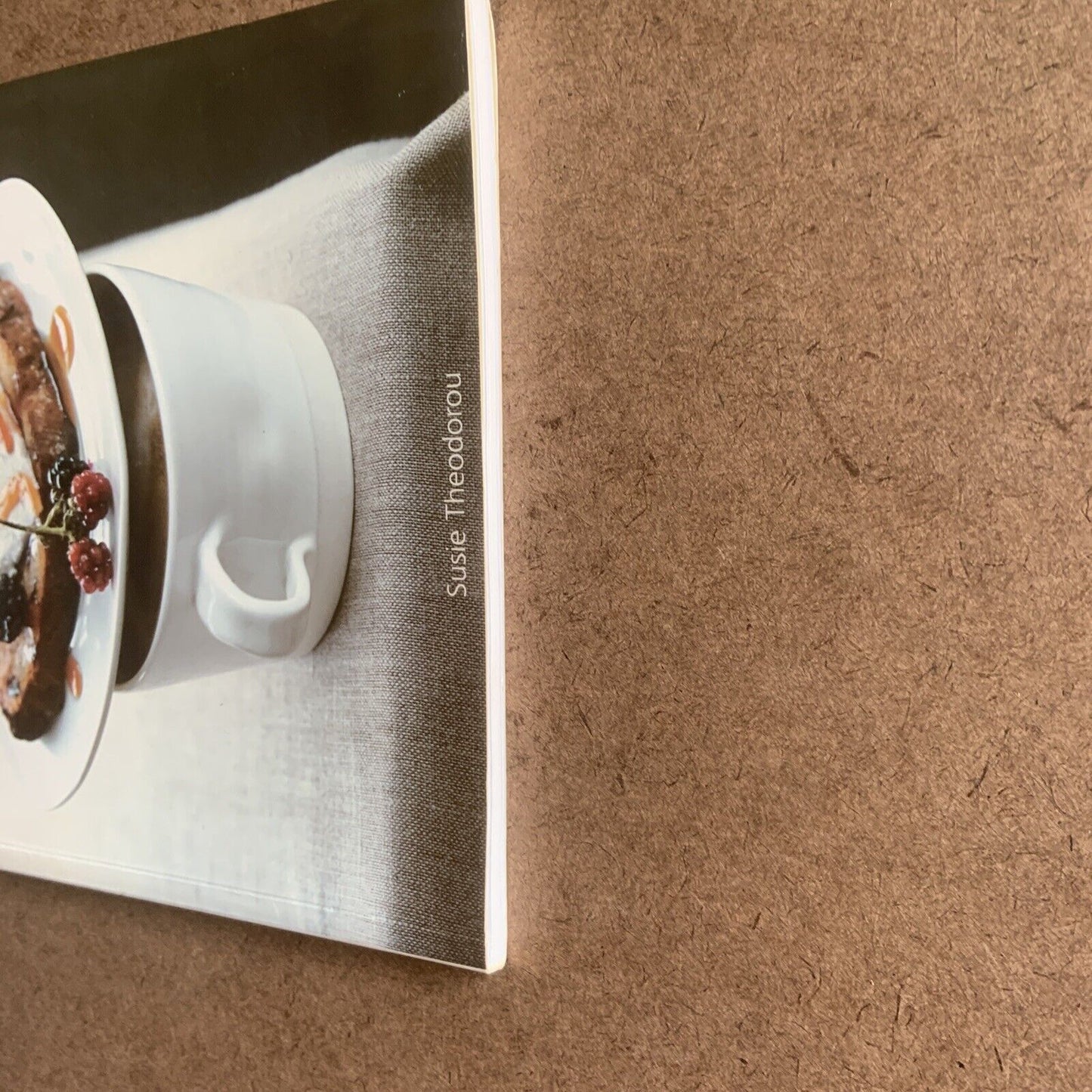 Cookbook COFFEE AND BITES by Susie Theodorou PB 2001 Inscribed Recipes