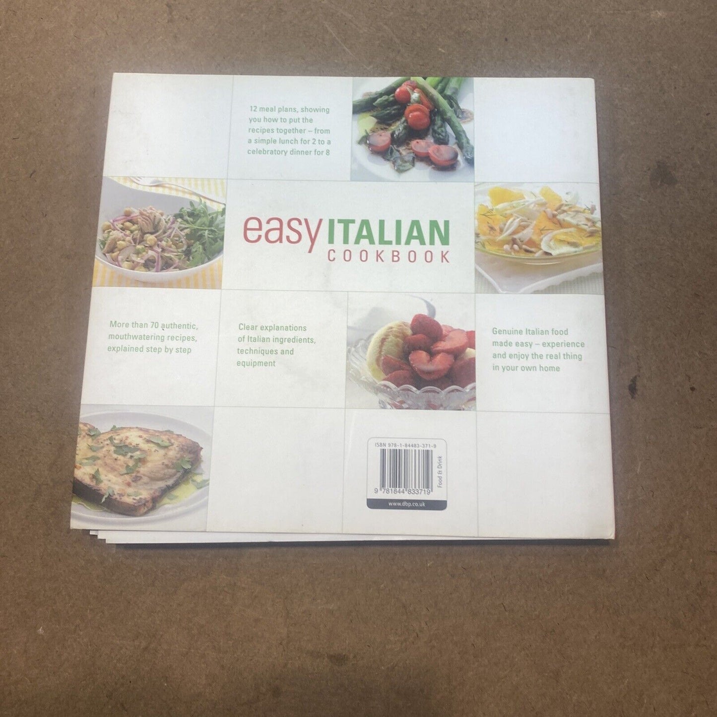 Cookbook EASY ITALIAN The Step by step Guide to Deliciously Easy Italian + CD PB