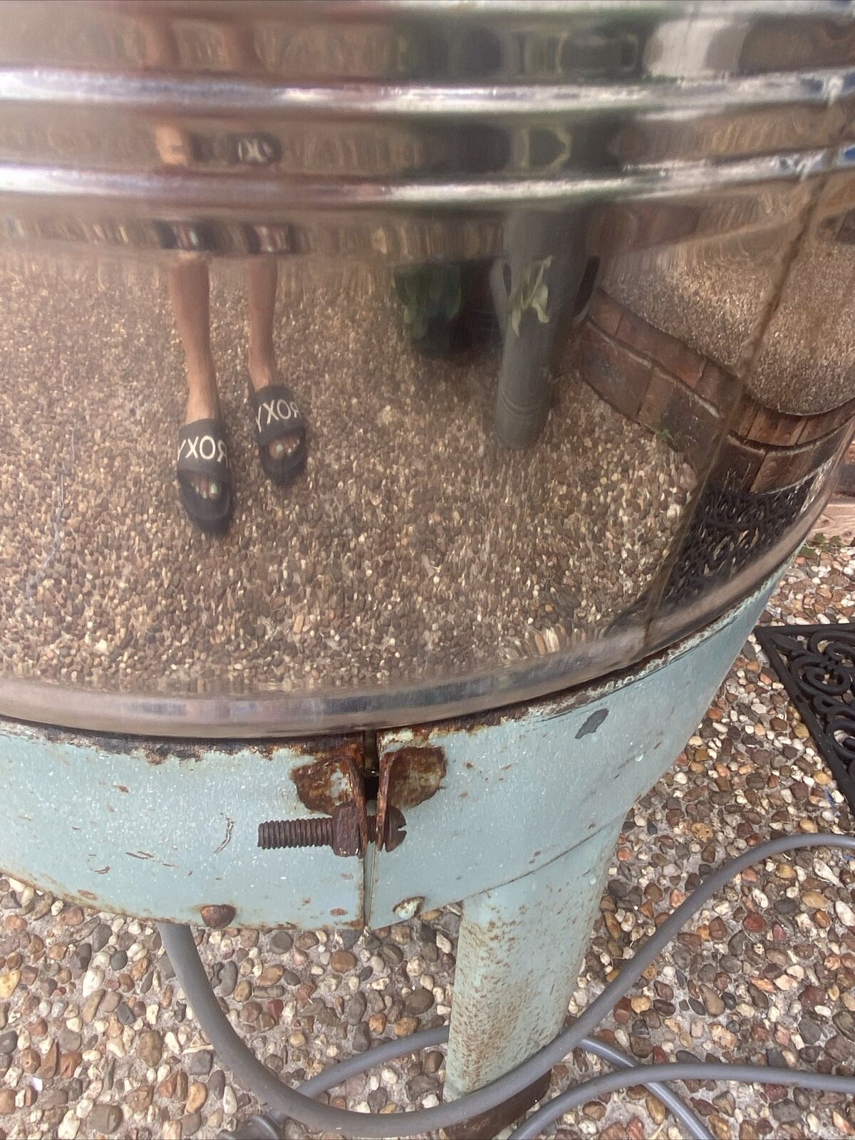 Vtg Copper Boiler Electric WILSON 9 Gallon Washer Freestanding Portable Working
