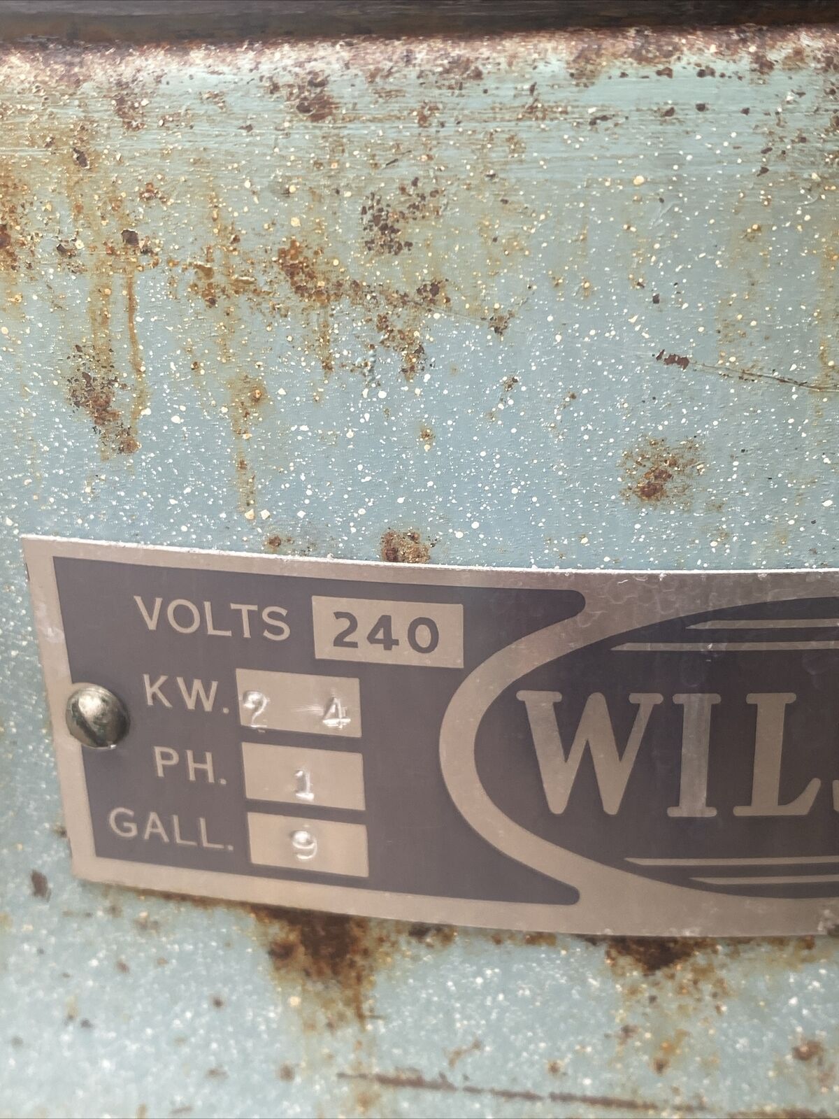 Vtg Copper Boiler Electric WILSON 9 Gallon Washer Freestanding Portable Working