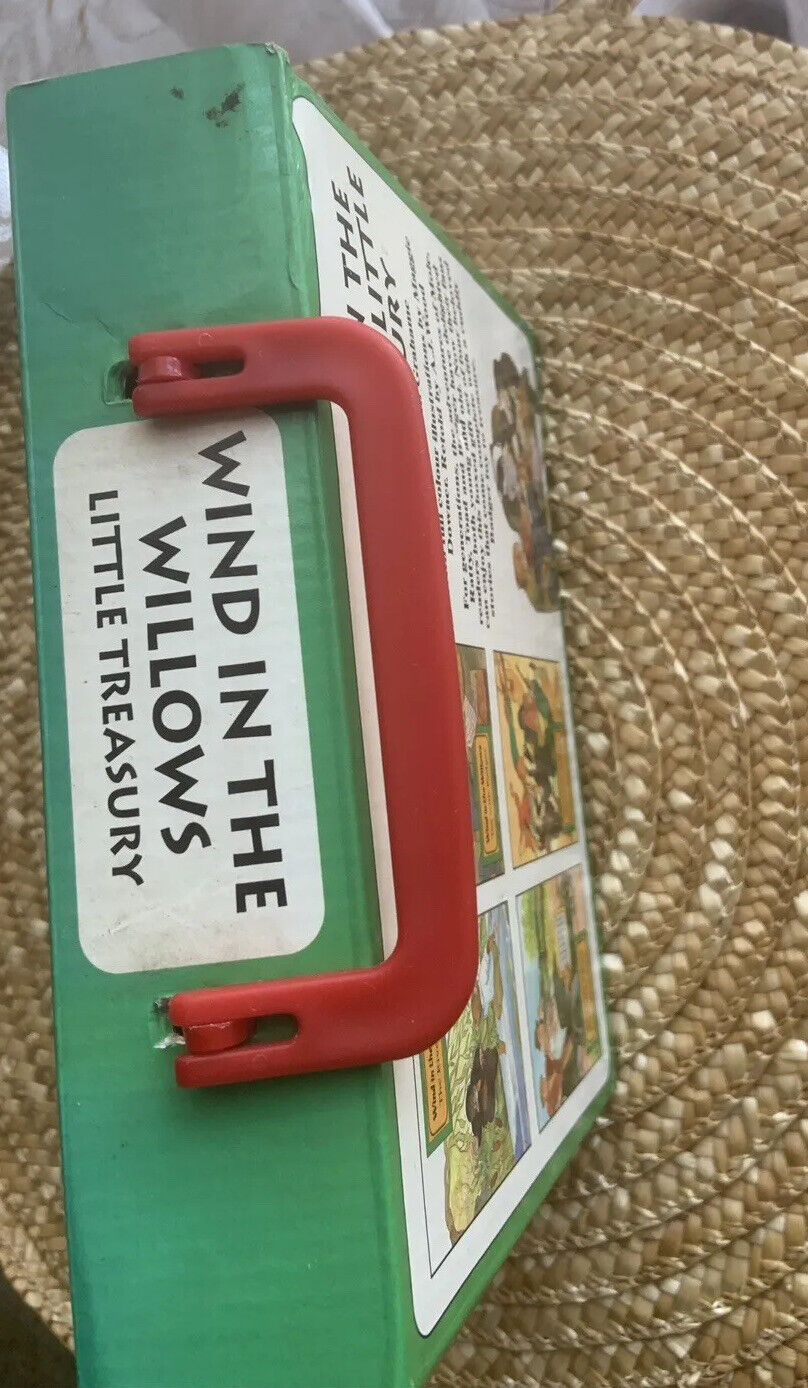 Plush Toy Badger WIND IN THE WILLOWS Little Treasury 4 Board Books Box 1996 Vtg