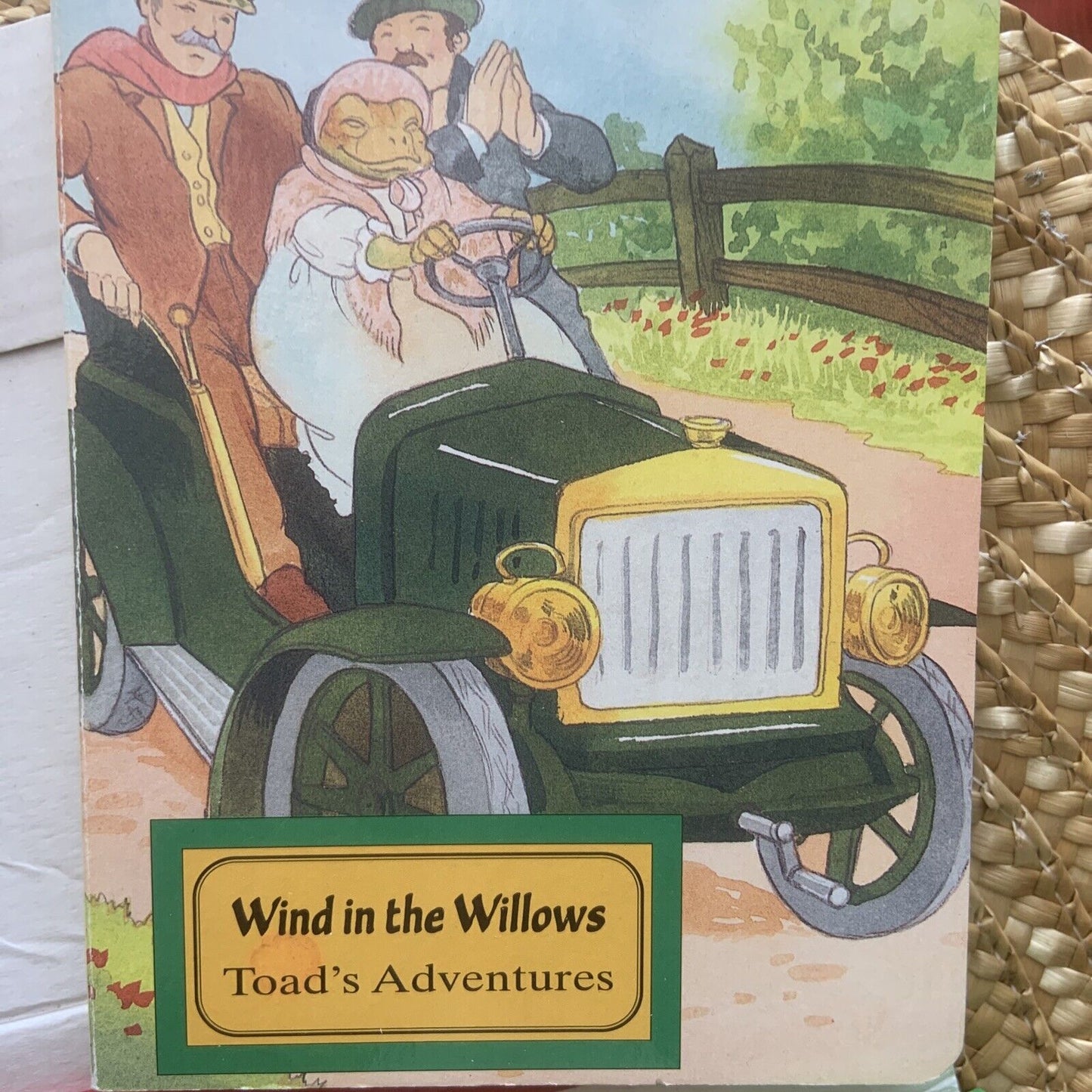 Plush Toy Badger WIND IN THE WILLOWS Little Treasury 4 Board Books Box 1996 Vtg