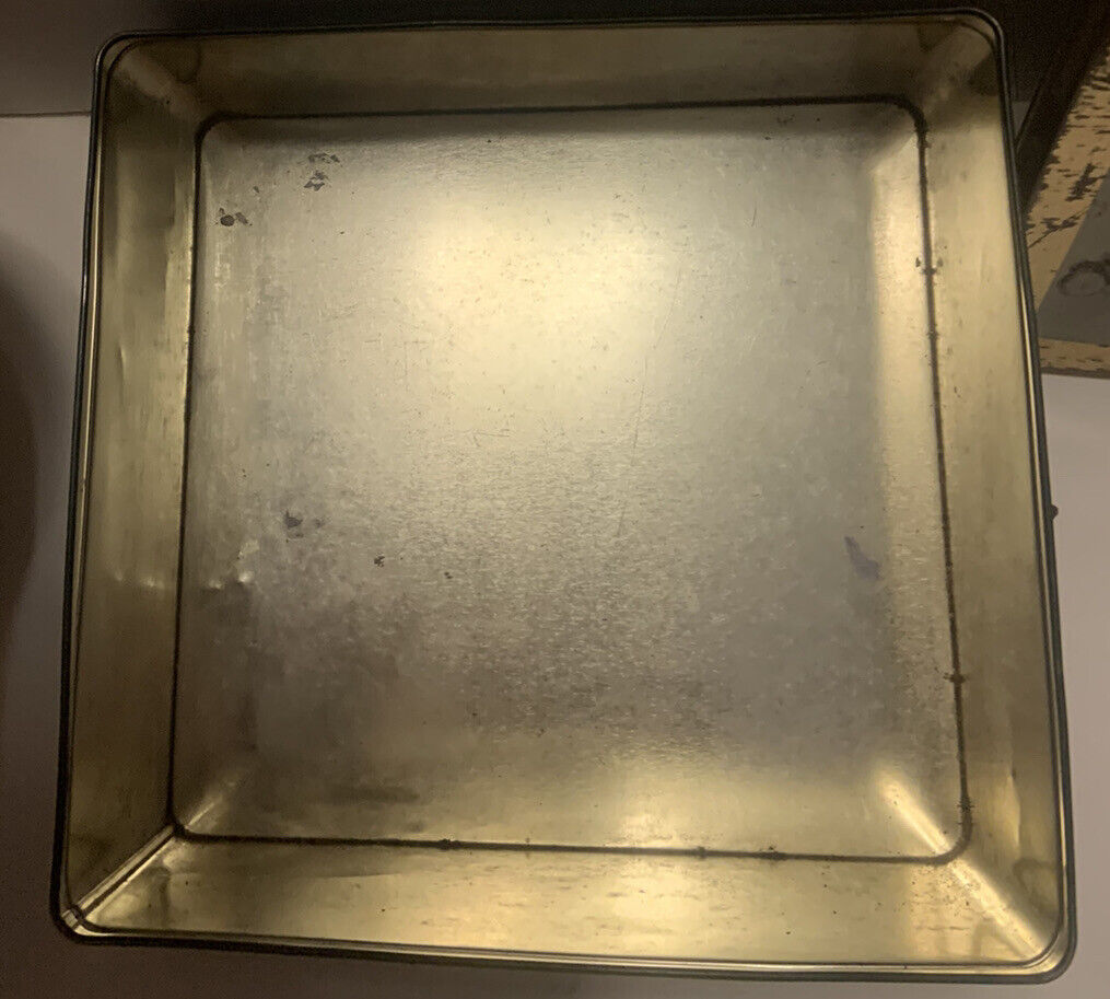 Metal Tin ROYAL COLLECTION EMPTY Biscuit STH AFRICA 2001 pressed lid