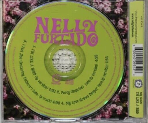 CD Nelly Furtado I'm Like A Bird Audio Music CD Single DreamWorks 2000