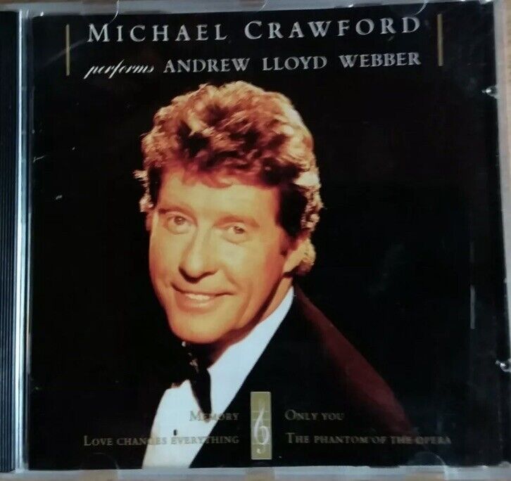 CD The Music of Andrew Lloyd Webber by Michael Crawford Vocals Music Nov 1991