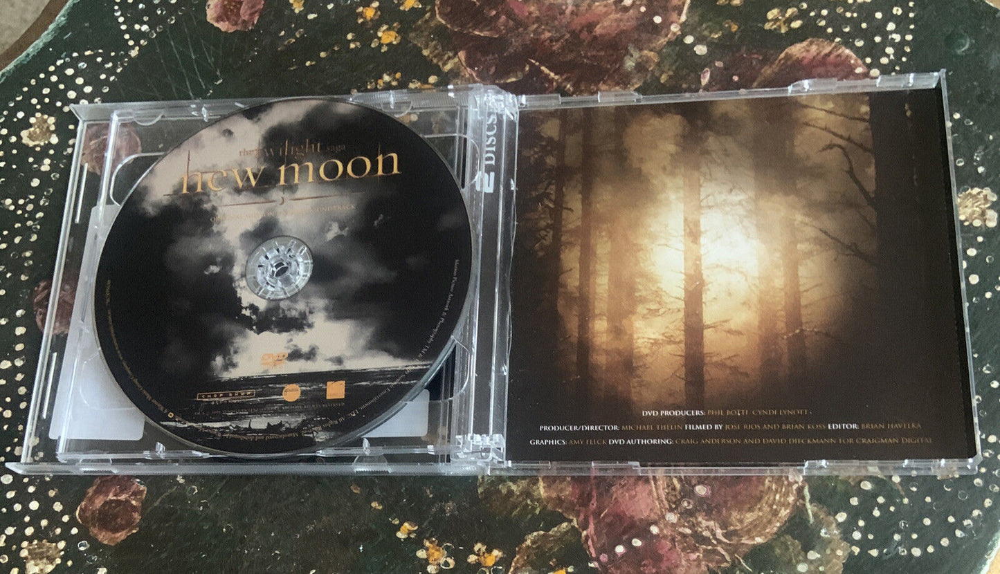 CD & DVD TWILIGHT NEW MOON Motion Picture Soundtrack 2009 No Cover Page