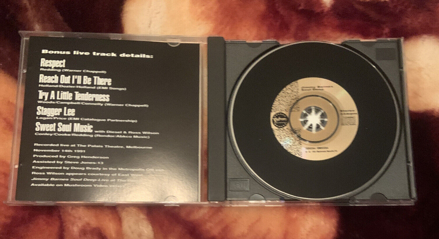 CD Jimmy Barnes SOUL DEEP Audio Musc Album