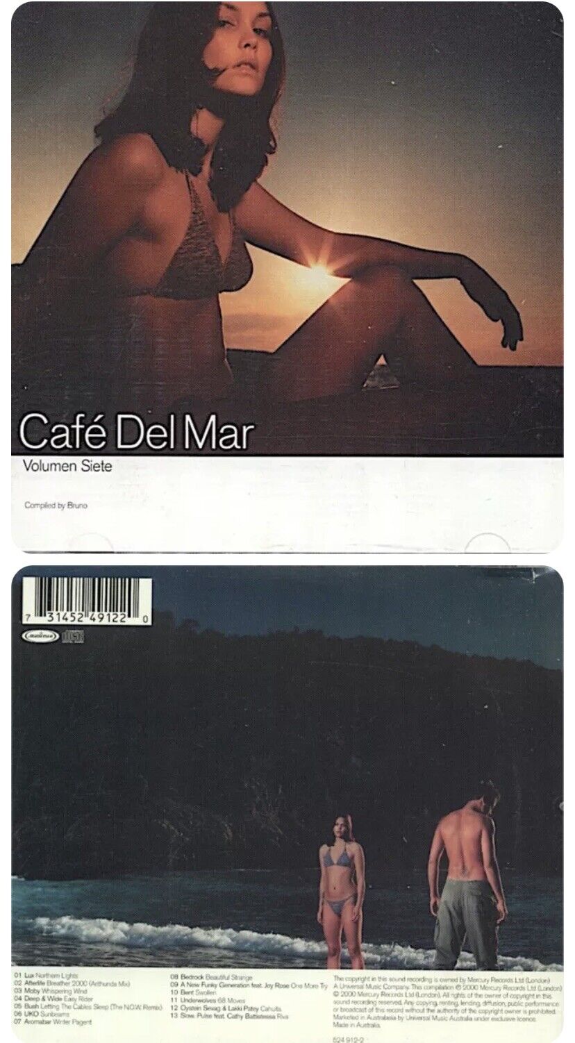 CD Cafe Del Mar Volumen Siete Volume Seven 7 Ambient Music Album 2000