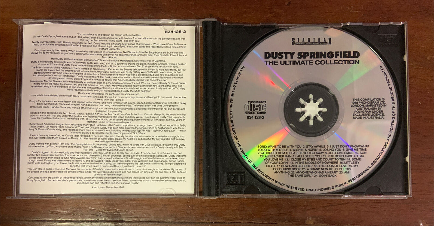 CD The Silver Collection Dusty Springfield August 1993 Polygram 24 tracks Album