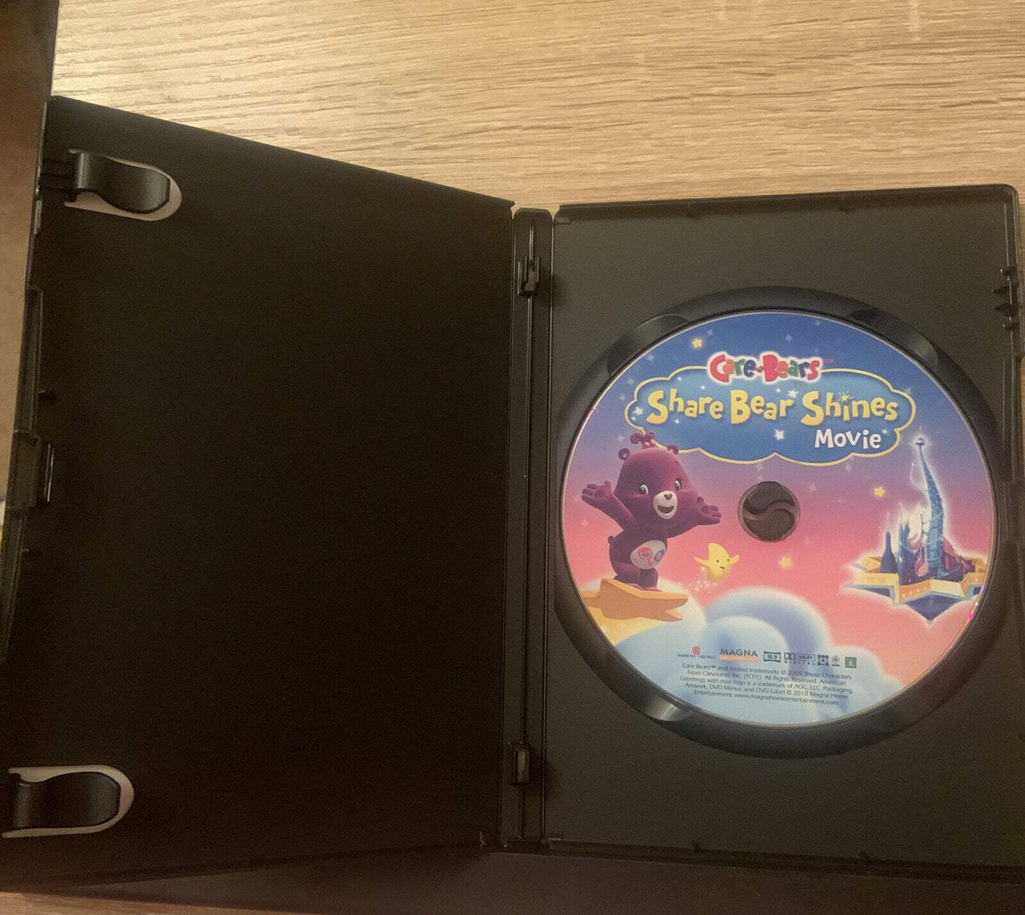 DVD Care Bears - Share Bear Shines Movie - Animated