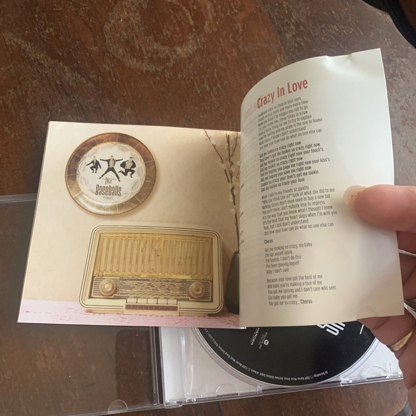 CD The Baseballs Strike BOSCA Audio Music Album 2009 Warner Music Pop Rare