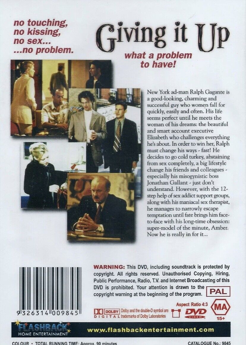 DVD GIVING IT UP Romance Comedy Romcom Sex References Ali Larter Movie