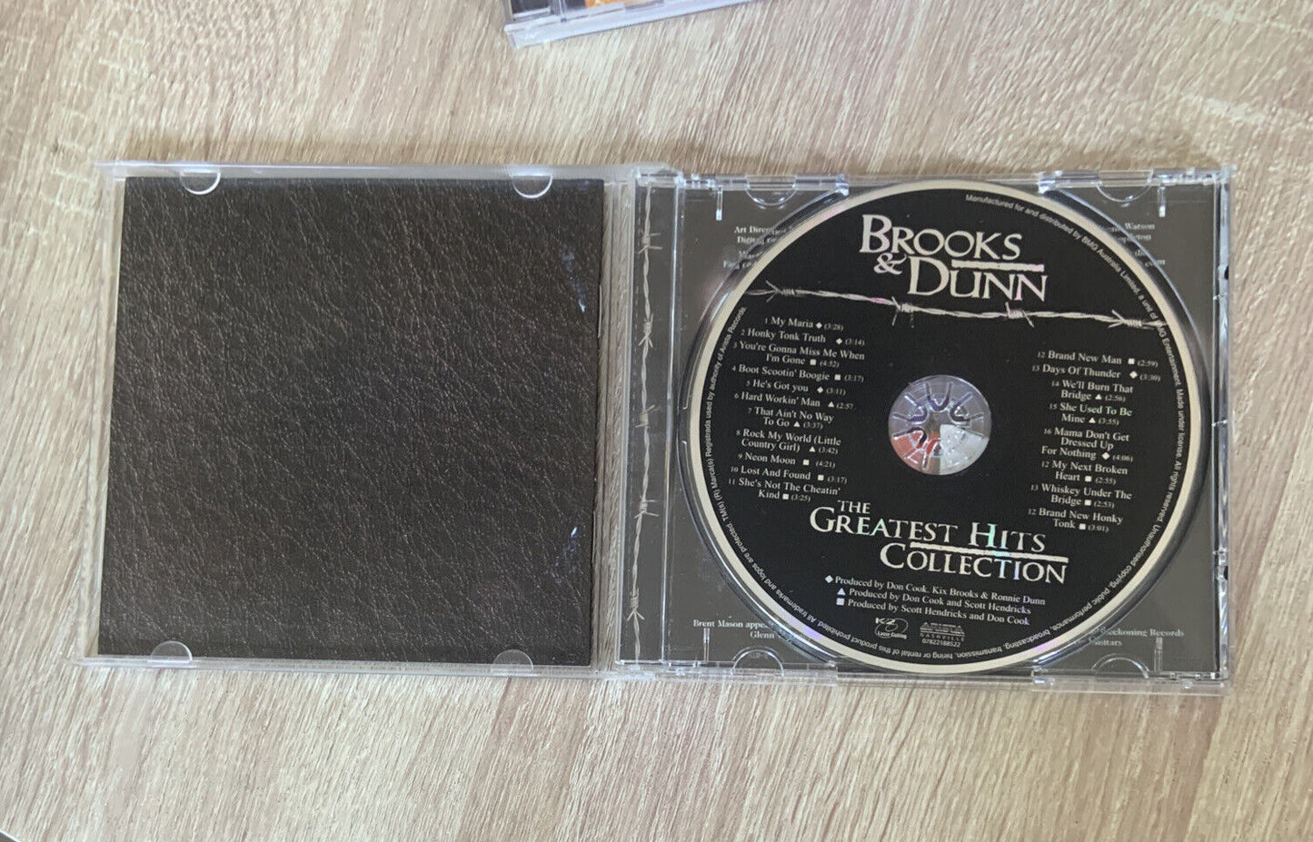CD Brooks & Dunn The Greatest Hits 1997 Country Music compilation Aust Press