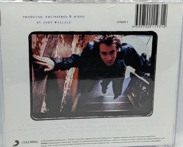 CD Jeff Buckley Grace Music Album 1994 Columbia