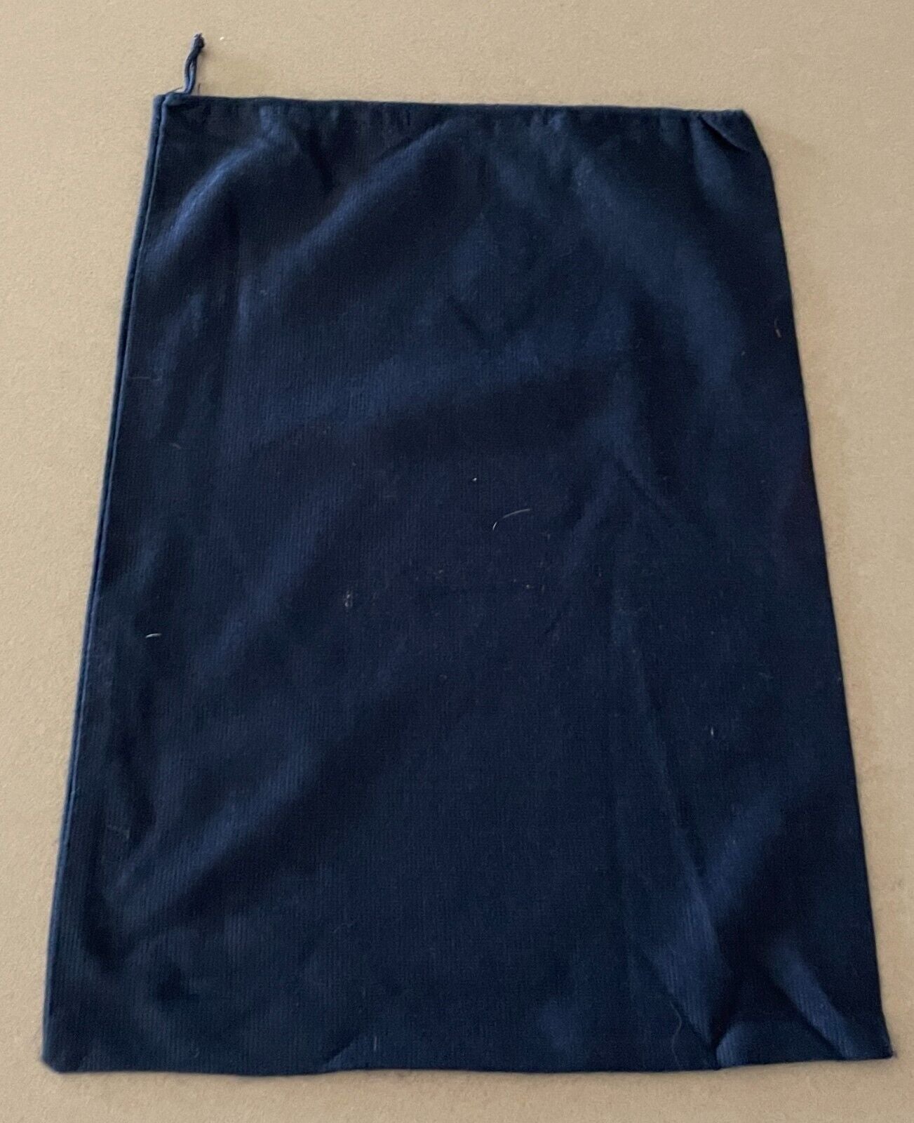 DustBag SEBOY'S SHOES Navy Blue Fabric Dustcover Shoe Bag Drawstring Seboys NEW
