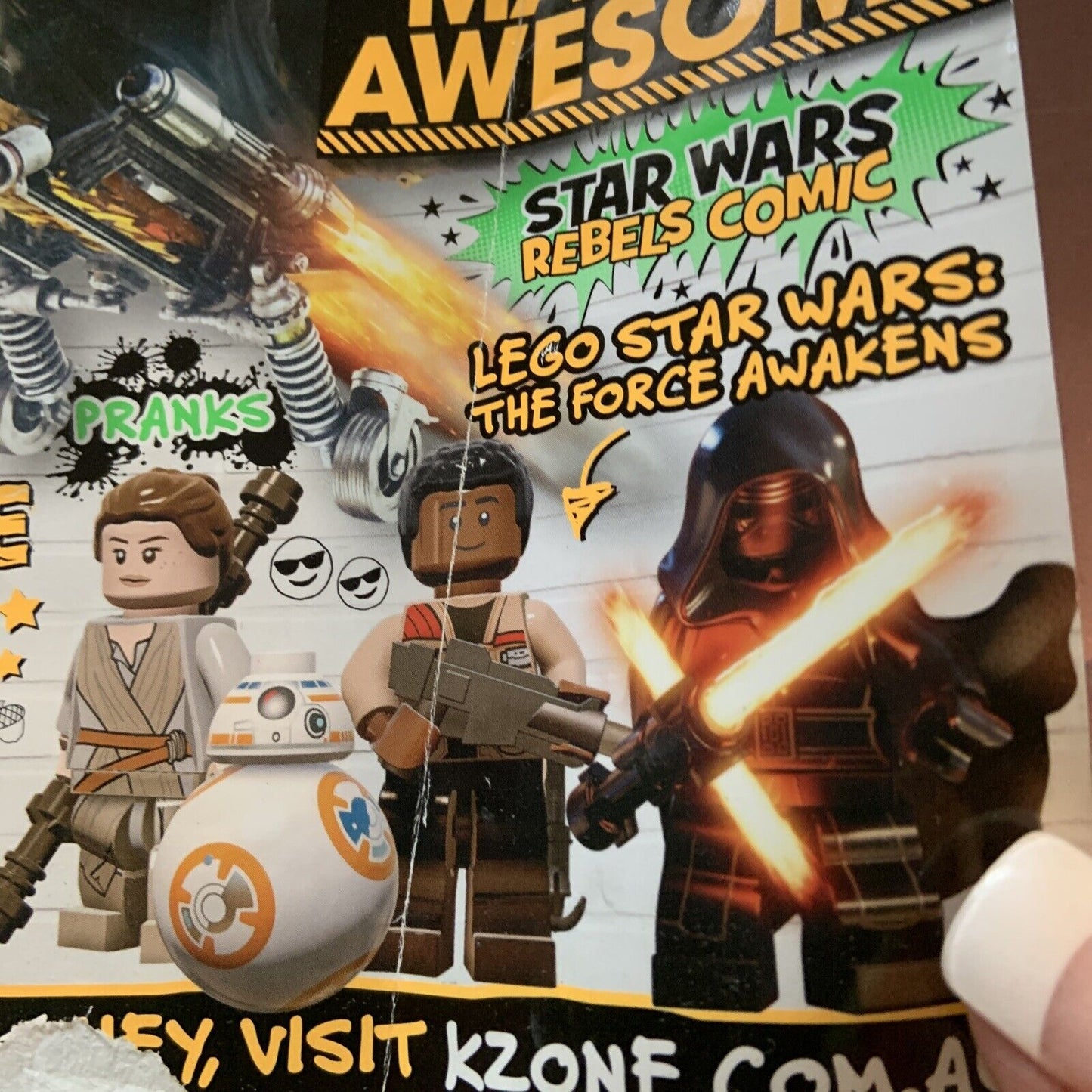 Kids Magazine K-ZONE Vol 17 No 7 Mag Of Awesome Video Game Guide Aug 2016