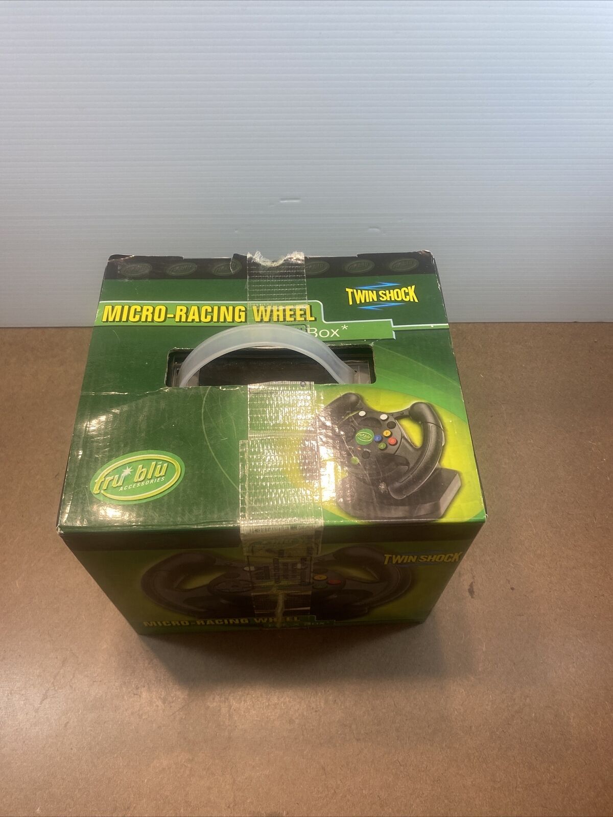 XBOX 2003 MICRO RACING WHEEL TRU BLU Microsoft Accessory