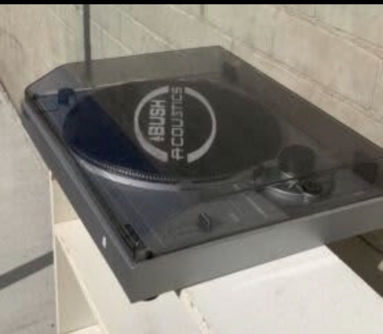 BUSH ACOUSTIC Turntable Record Player - Untested Needs a Clean