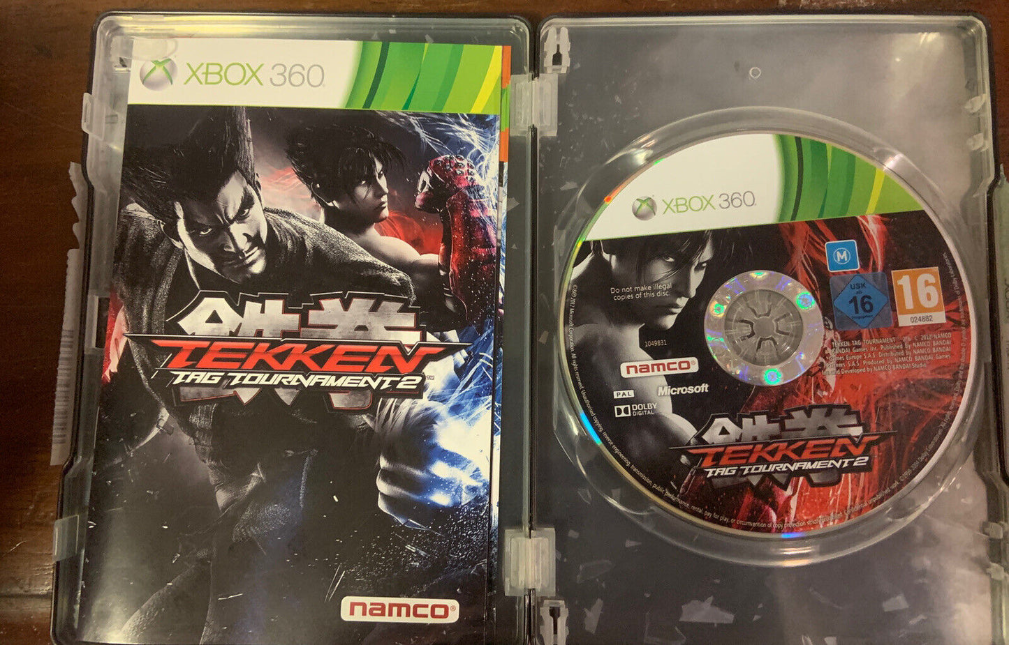 XBOX 360 TEKKEN TAG TOURNAMENT 2 Metal Box Edition COMPLETE STEEL Box X Book