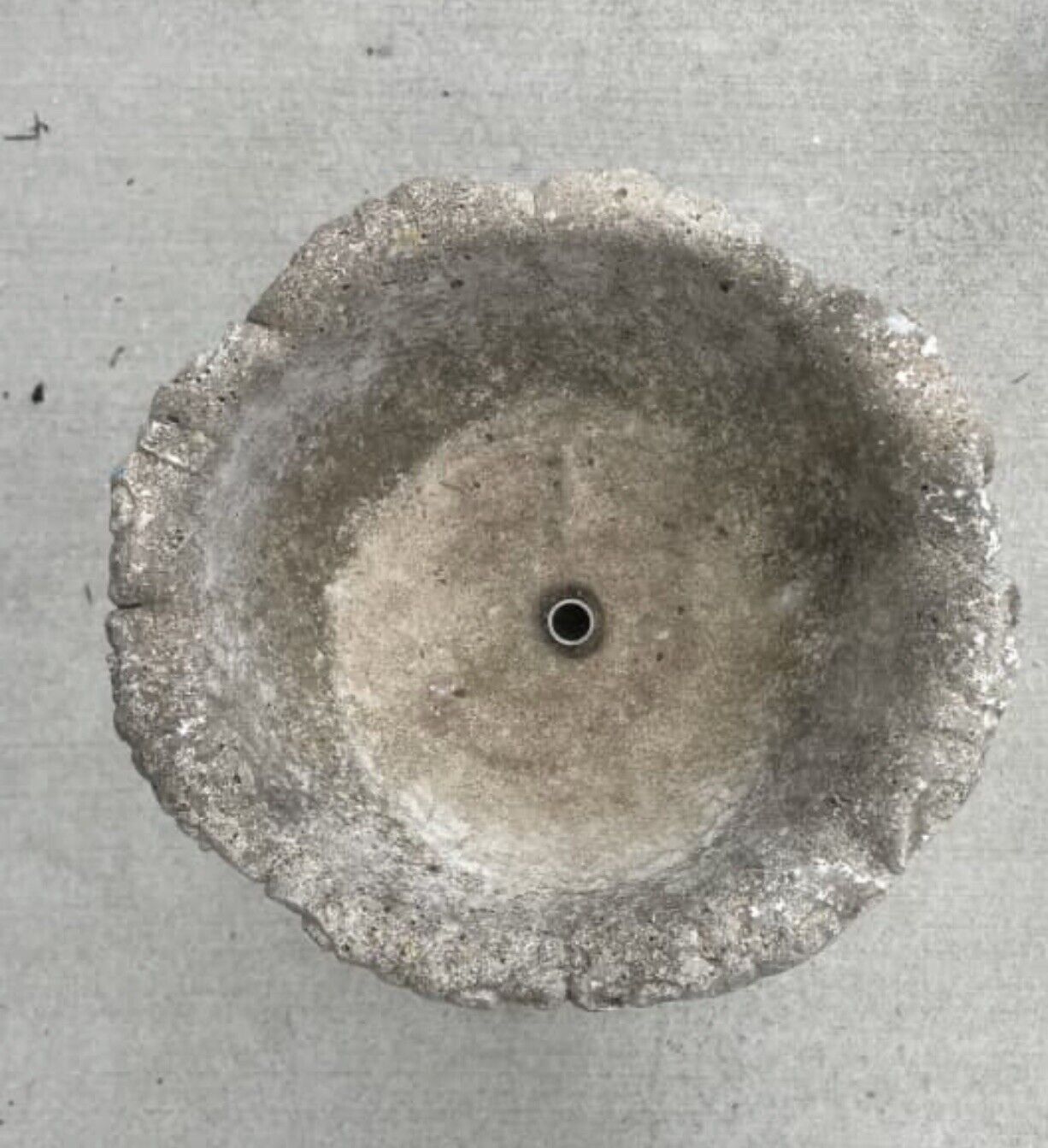 Vintage CONCRETE Fountain BIRD BATH Planter 3 Cupids Pedestal & Bowl AE161 80cm