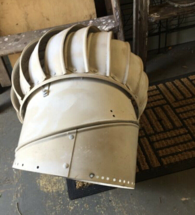 METAL WHIRLYBIRD ROOF Ventilation AIR VENT No Base As Pictured Circulation 30cm