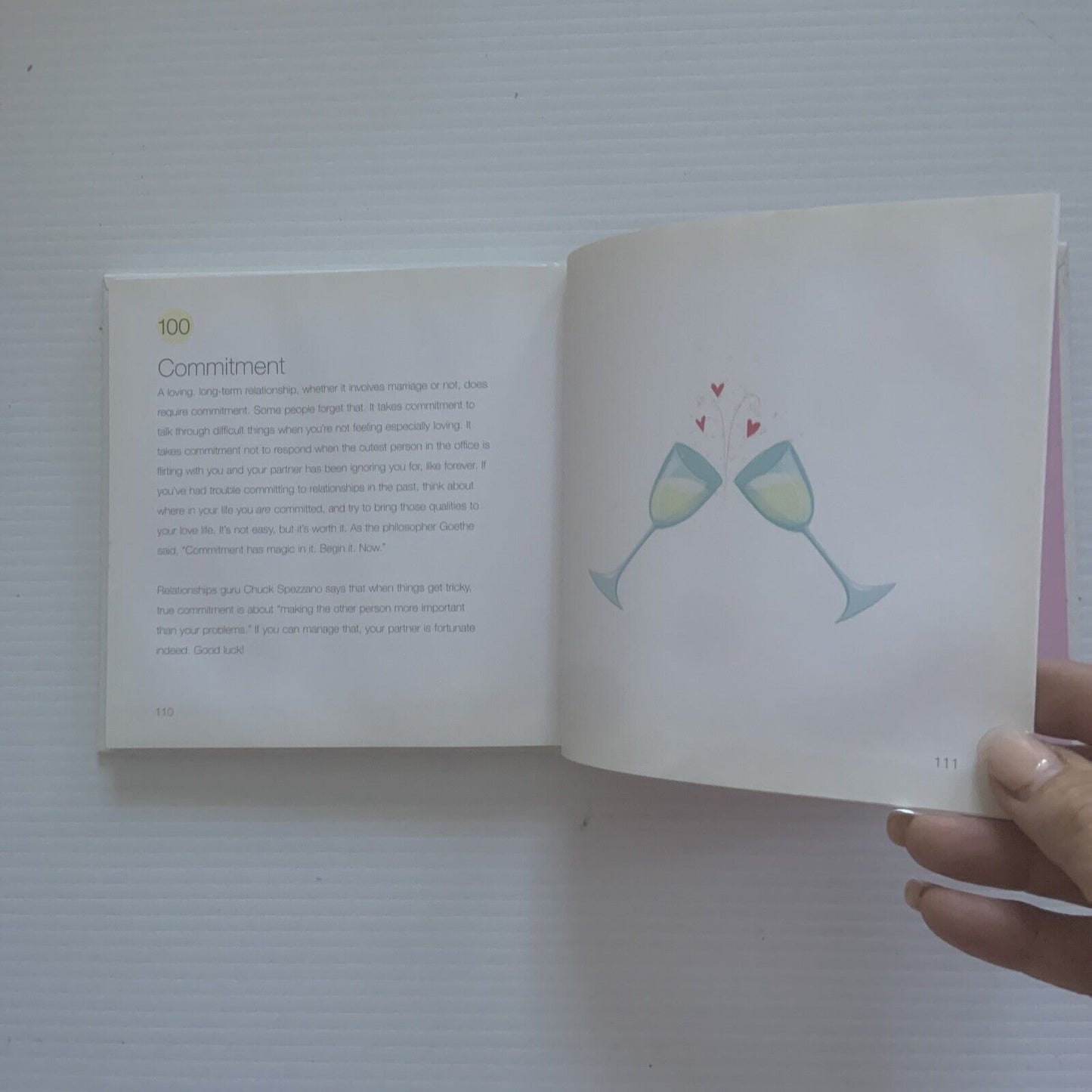 HC Book Happy Tips 100 Tips to Be Happy Together by Wendy Bristow 2004 Small