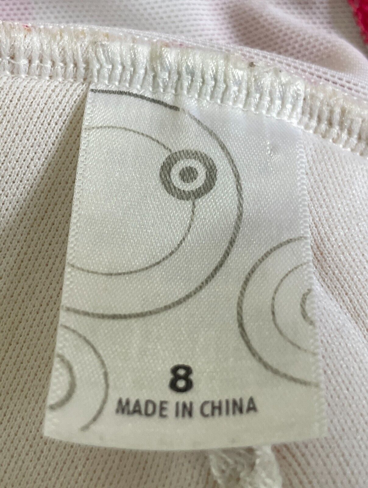 TARGET Bathers Red White Stripe One Piece Swimsuit Ladies Size 8 1940's look NEW