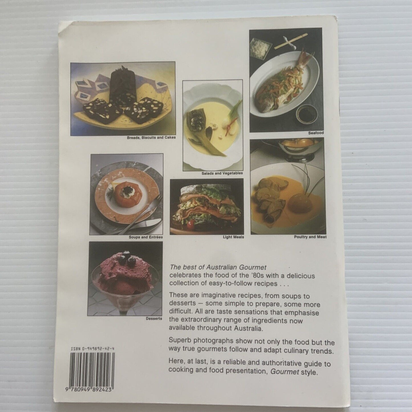 Cookbook Best Of Australian Gourmet Australian Womens Weekly Karen Hammial 1990