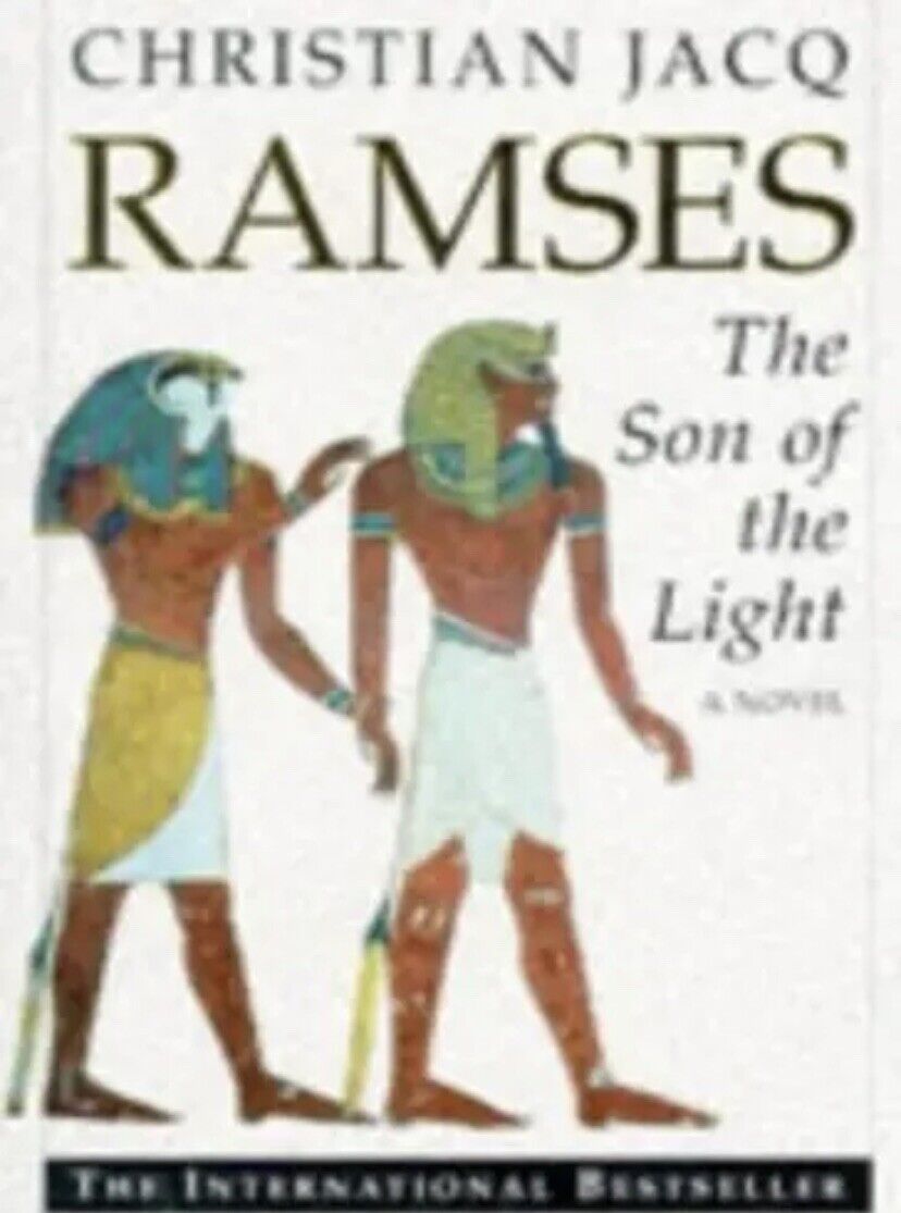 PB Book RAMSES Vol 1 1The Son of the Light 1997 By Christian Jacq Large Novel