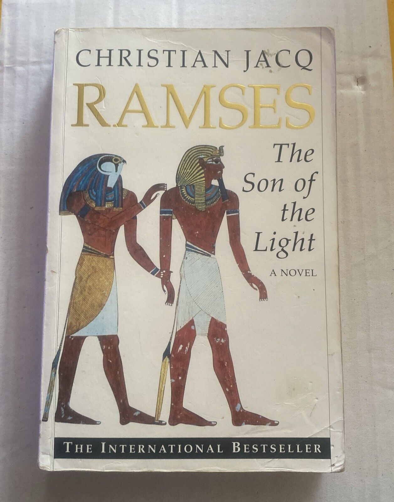PB Book RAMSES Vol 1 1The Son of the Light 1997 By Christian Jacq Large Novel