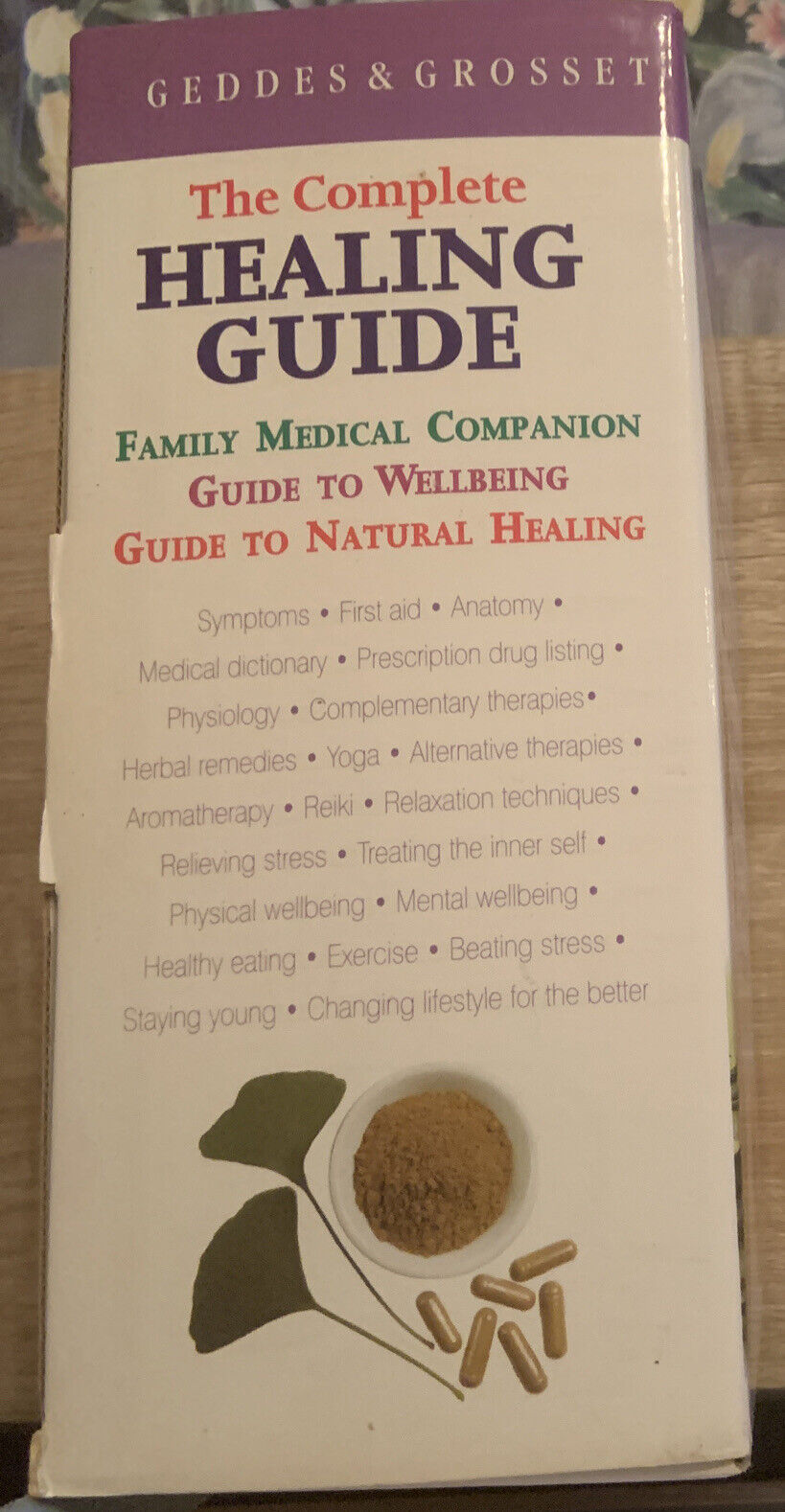 3 Book Set THE COMPLETE HEALING GUDE Family Medical Companion Geddes & Grosset