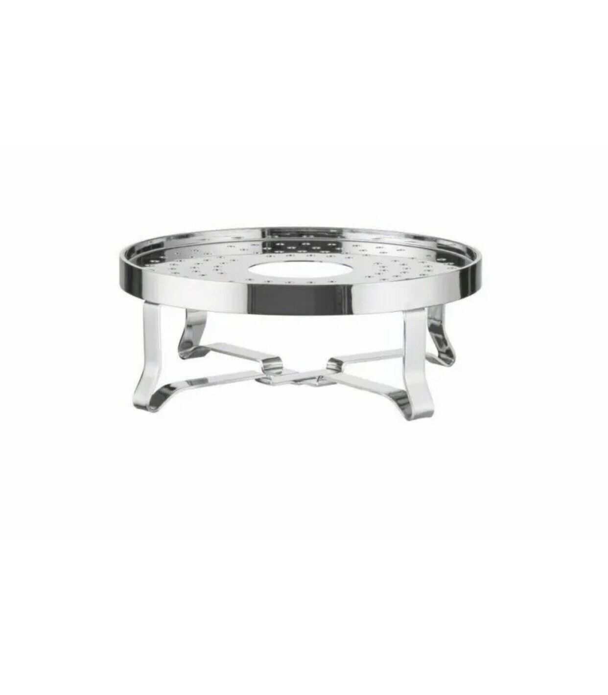 BODUM Chambord Chrome Plated Steel Tea Light Warmer Silver NO 1902 Portugal NEW