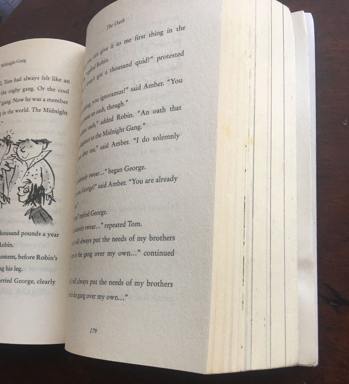 PB Book THE MIDNIGHT GANG by David Walliams 2016 Tony Ross Children KIDS