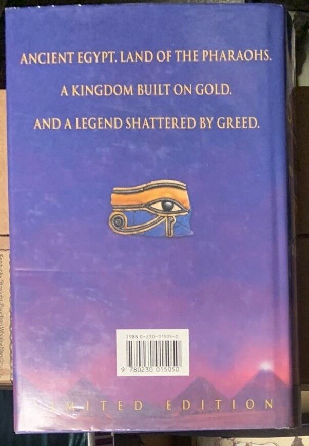 HC Booking Wilbur Smith RIVER GOD & WARLOCK Limited Edition 2 in 1 DJ Yellowing