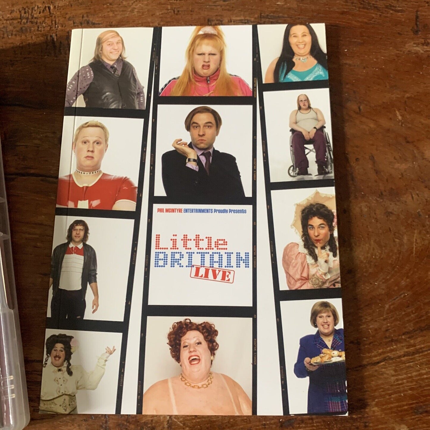 DVD LITTLE BRITAIN Live Boxed Limited Edition + Tour Program R4 Lucas Walliams