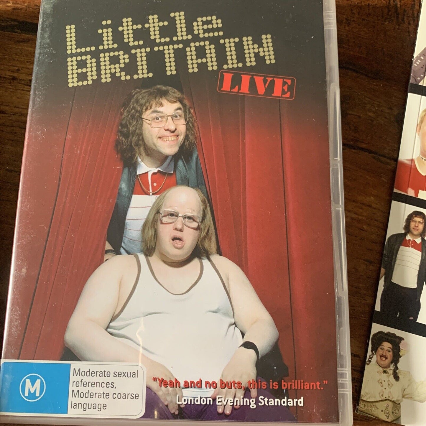 DVD LITTLE BRITAIN Live Boxed Limited Edition + Tour Program R4 Lucas Walliams