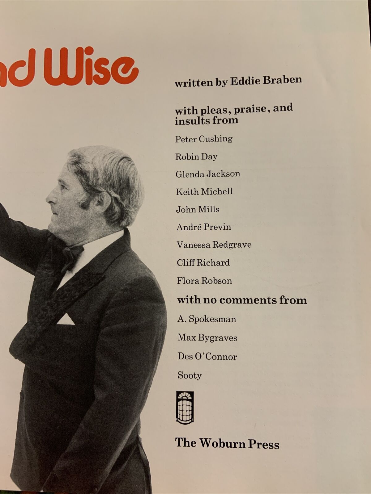 1974 The Best of MORECAMBE & WISE A Celebration Eddie Braben Scripts Vintage UK