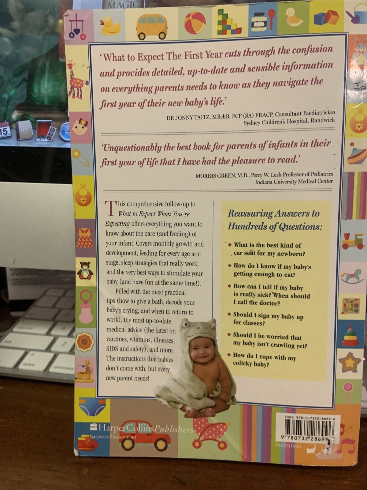 WHAT TO EXPECT THE FIRST YEAR 2nd Edition Heidi Murkoff Sharon Mazel 2009 Baby
