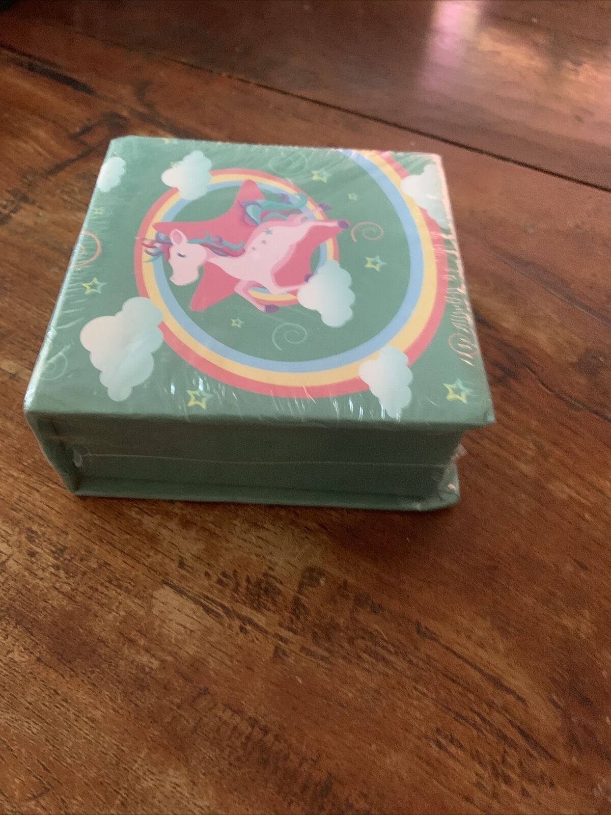 UNICORN Memo Pad Loot Lolly Treat Bag Sack School Gift Note Works Boxed NEW