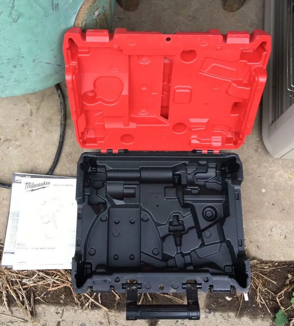 EMPTY BOX MILWAUKEE Electric Power Tool M12 fuel 30x37x11 14” Hex Impact Driver