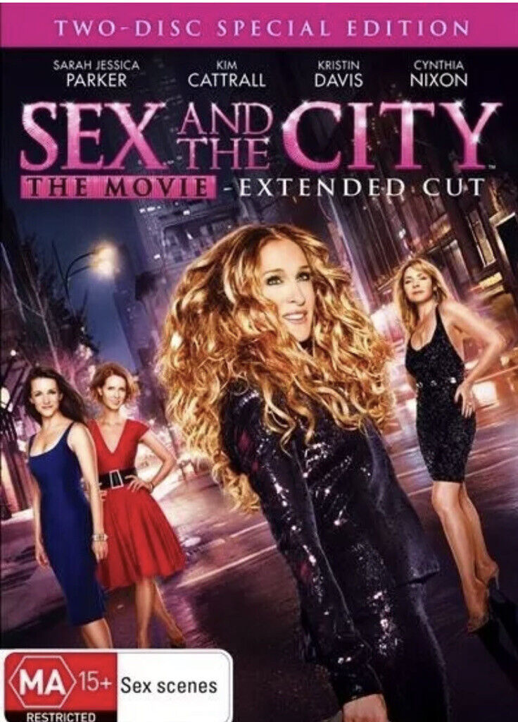 2 Disc DVD SEX AND THE CITY The Movie Special Edition Like New Card Sleeve